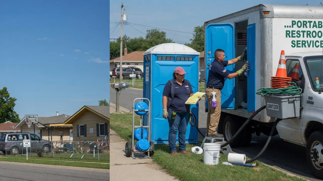 Portable Toilet Rental in Benton, WI near me